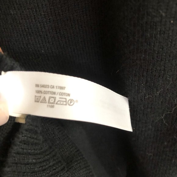 Gap Body Black Open Front Cardigan Size Small - Picture 7 of 7